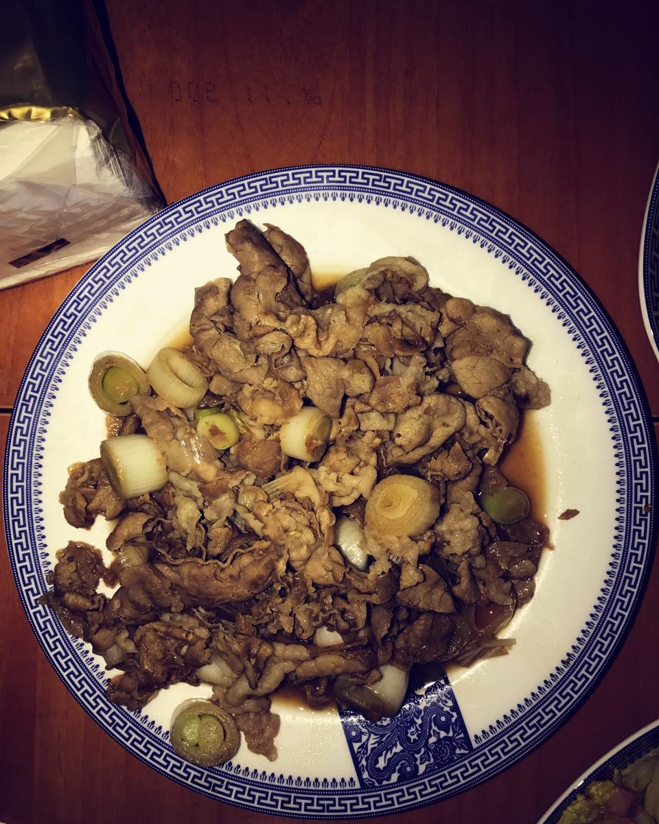 葱爆羊肉