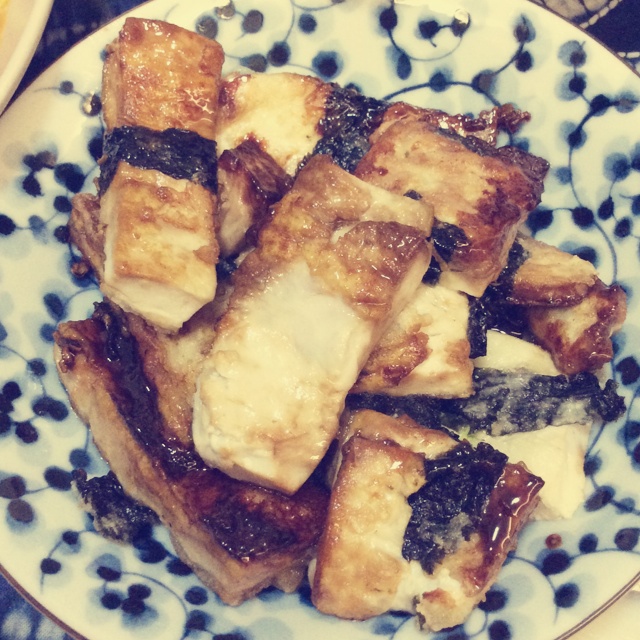 日式照烧海苔豆腐