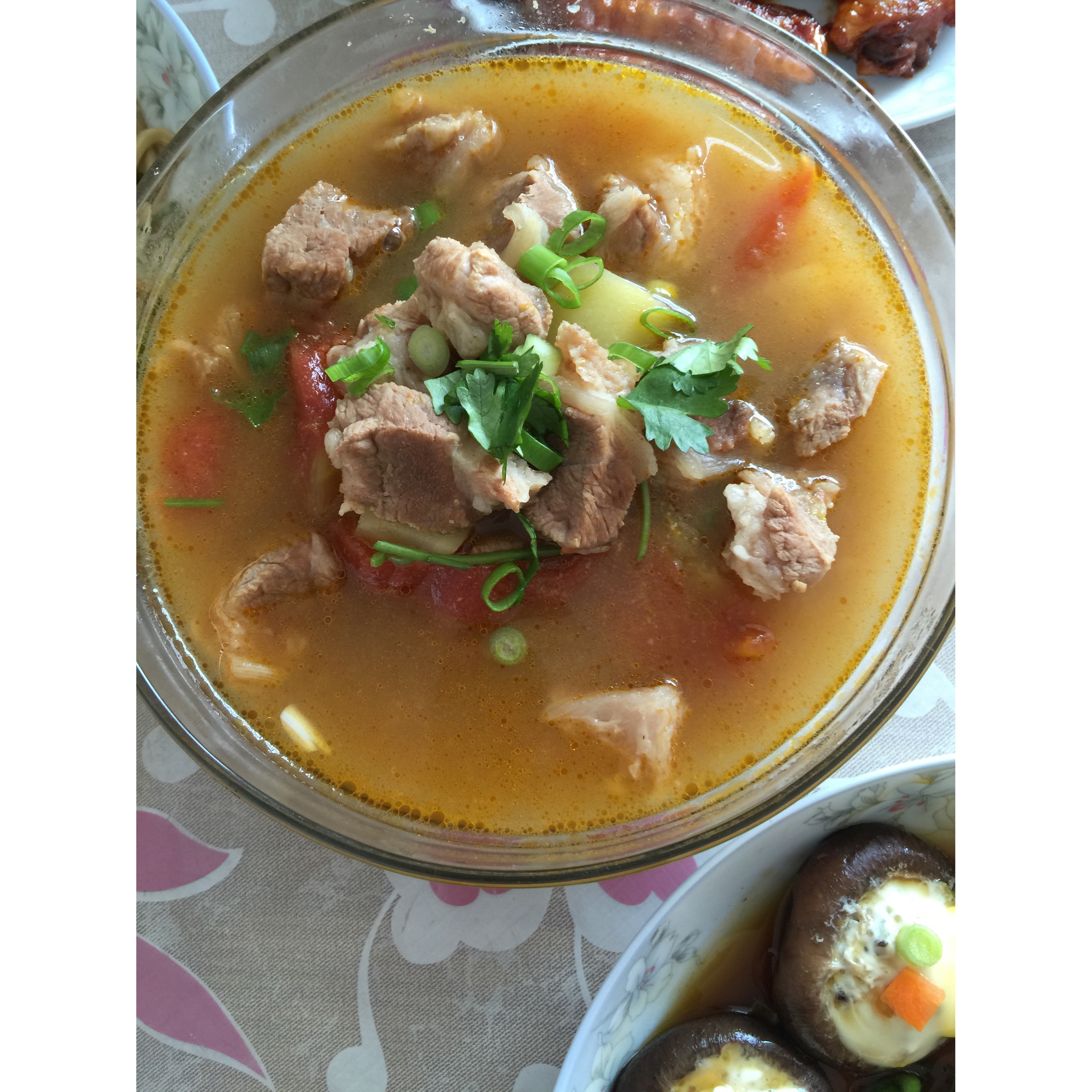 番茄土豆牛肉汤