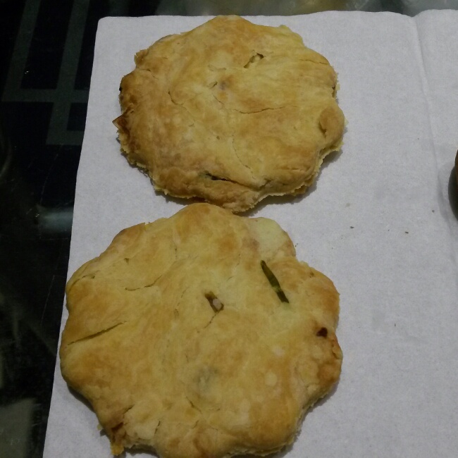 超快手好做的葱香饼干