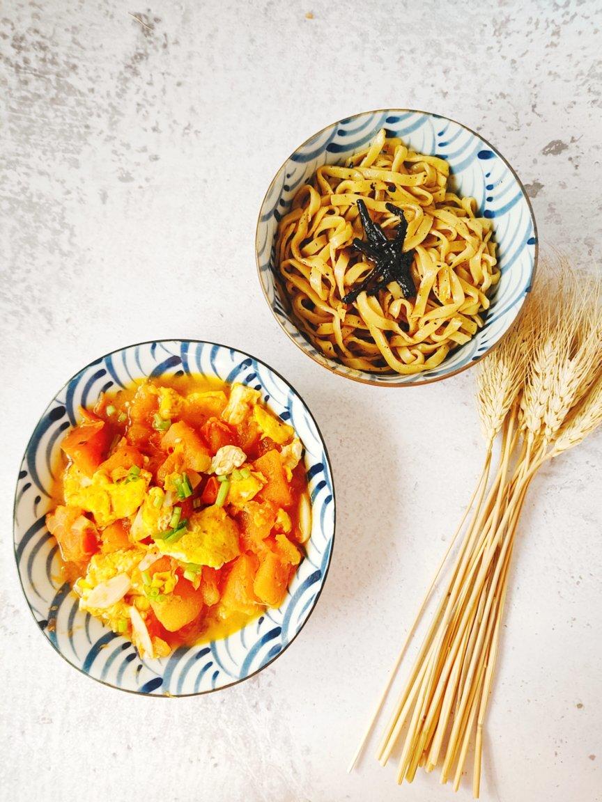 赛螃蟹炒番茄【The national Chinese food】