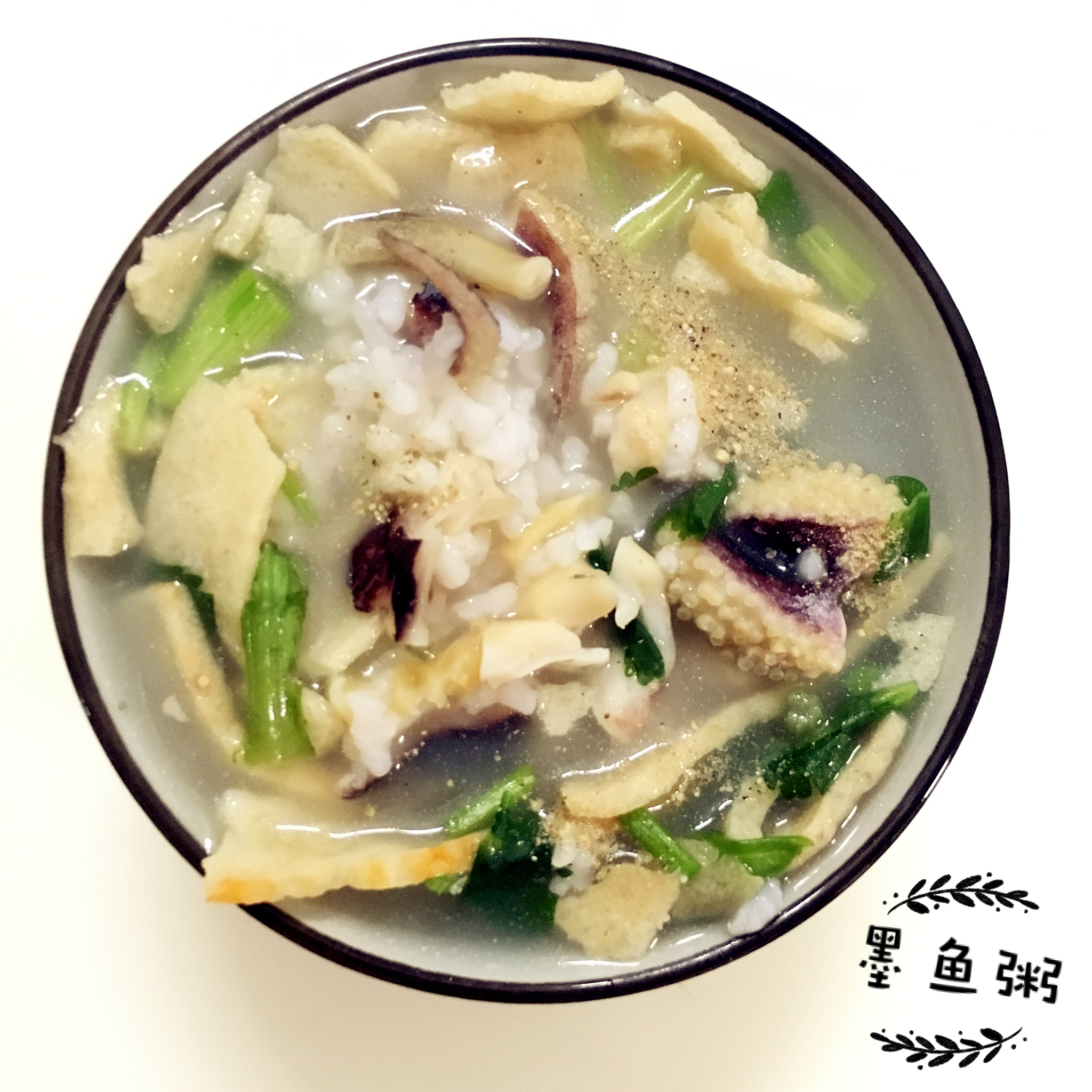 墨鱼粥
