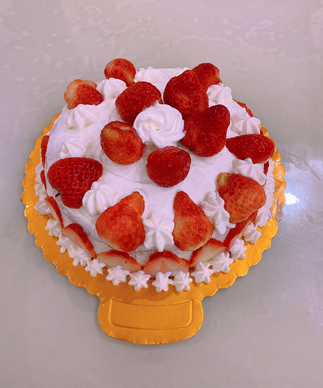 草莓生日奶油蛋糕（八寸）