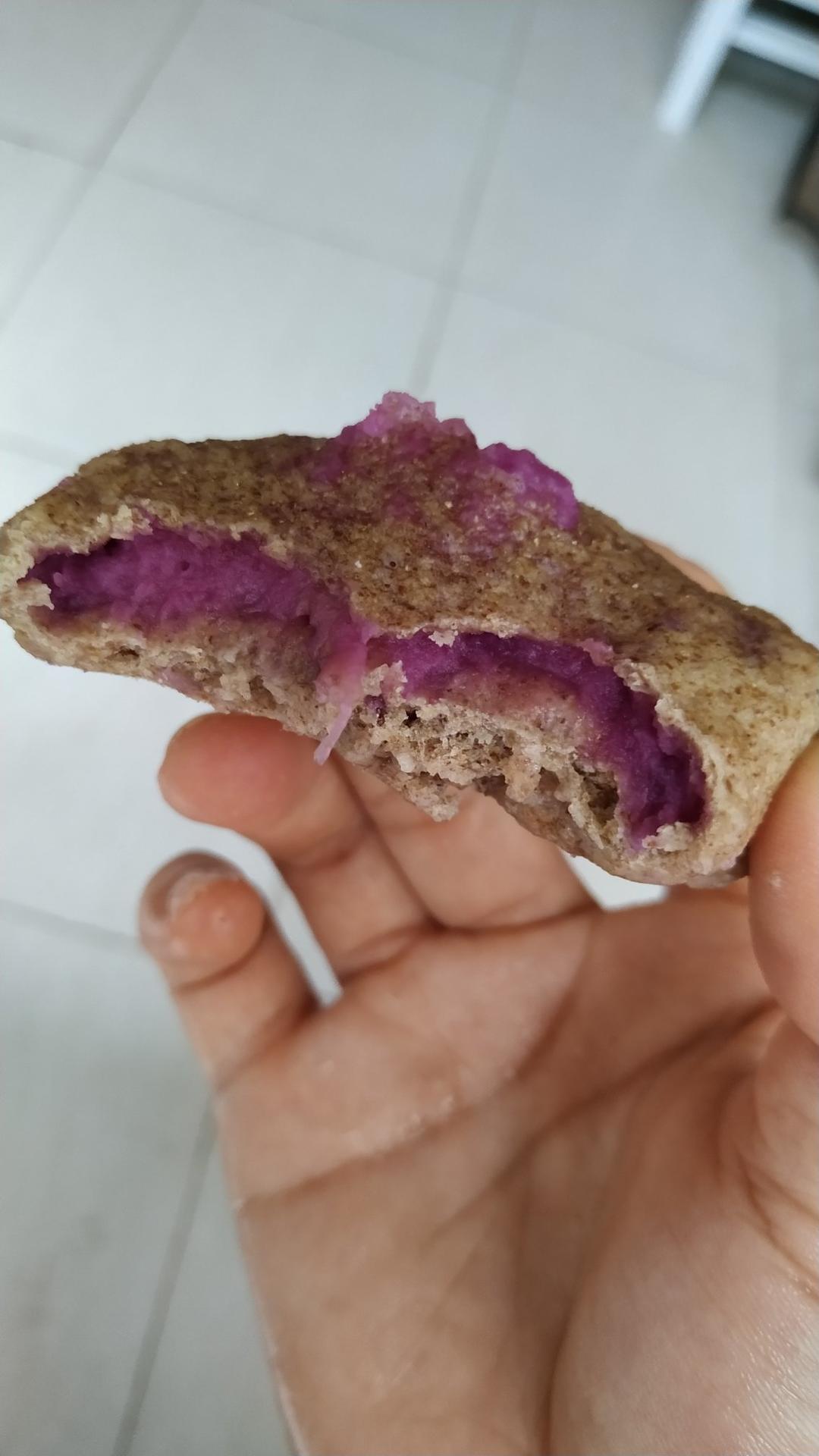 全麦紫薯包，减脂快手餐