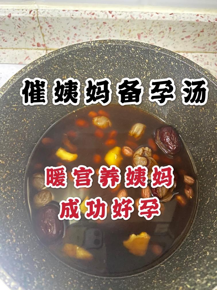 暖宫催姨妈汤，养卵巢助孕，补气血，不早衰不闭经，女人必喝的做法