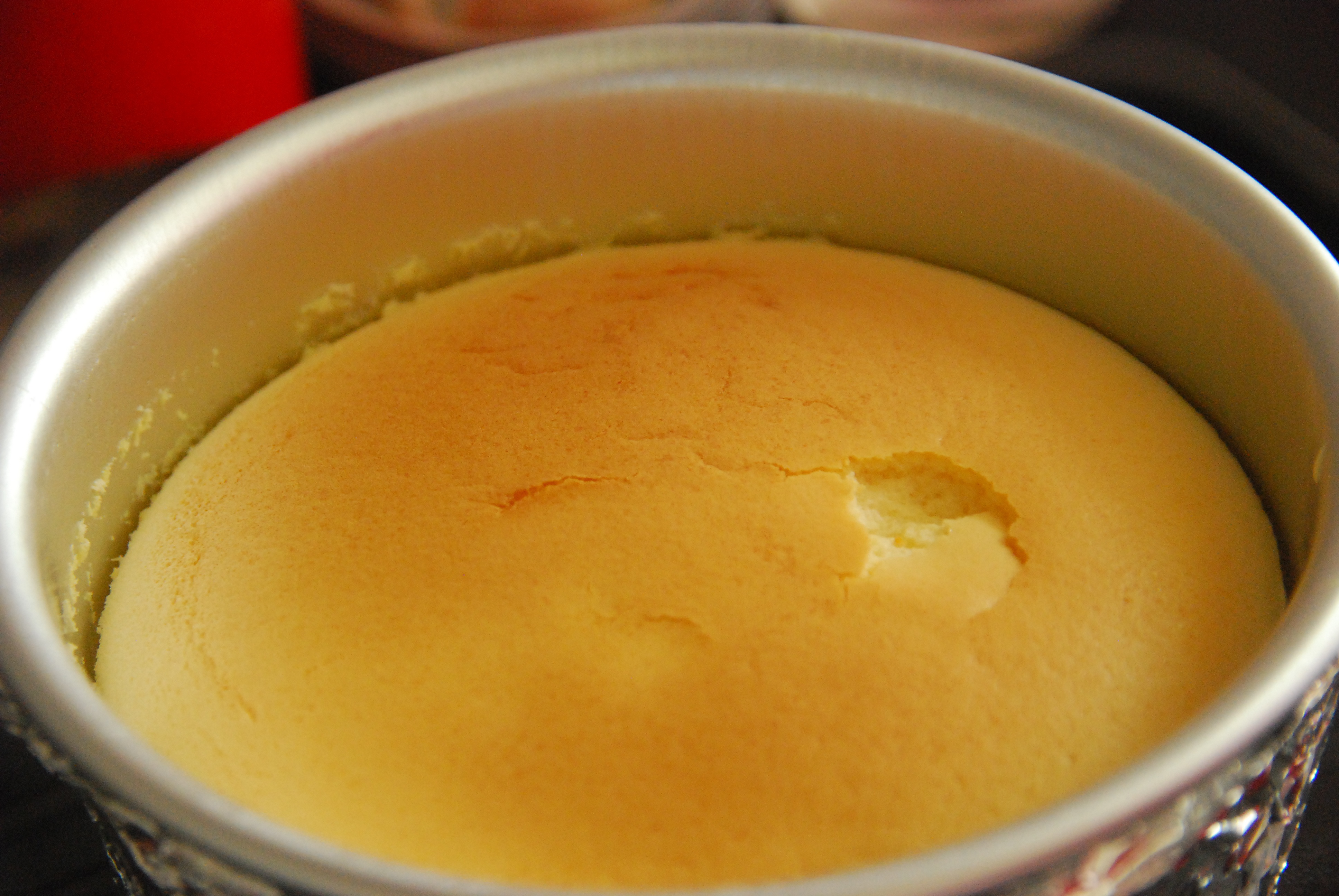 烫面轻乳酪蛋糕