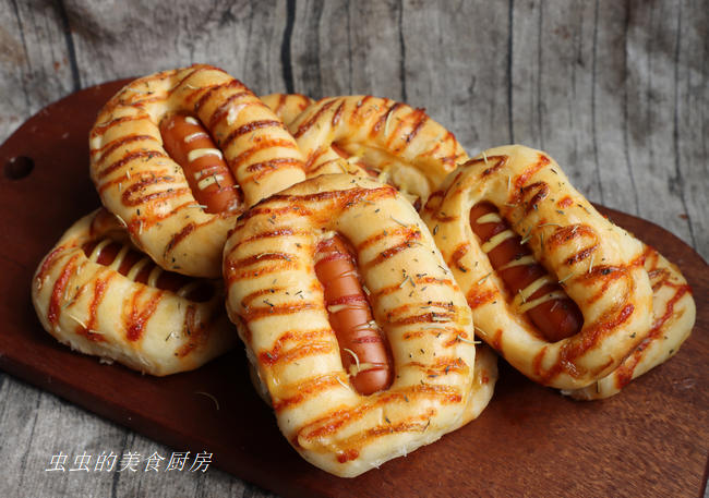 热狗香肠面包的做法