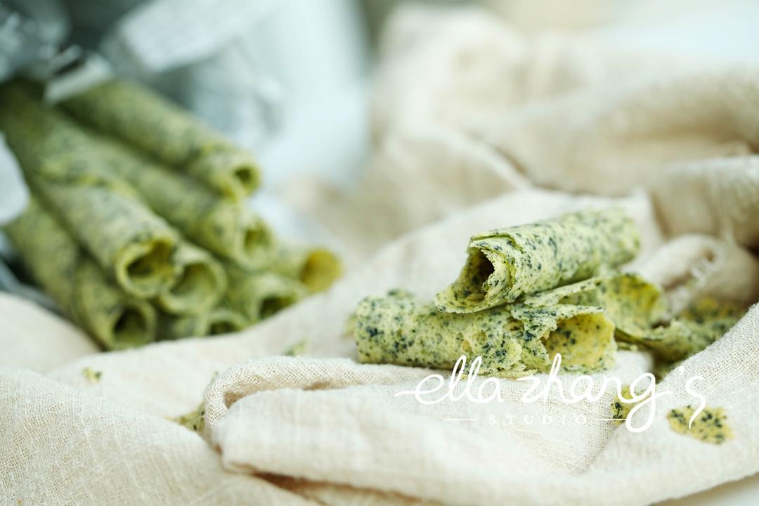 海苔蛋卷酥 | 清新香脆一口酥
