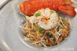 【0560】意式龙虾炖饭（包含详细取龙虾肉方法） <302小厨房>的做法 步骤41
