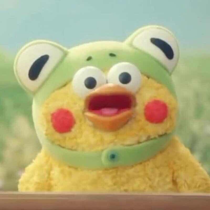 单眉毛