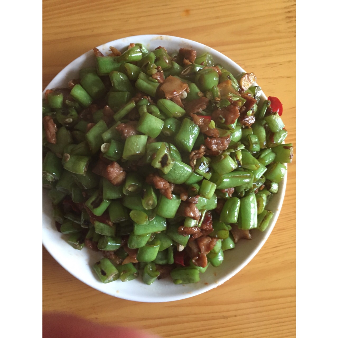 肉末四季豆
