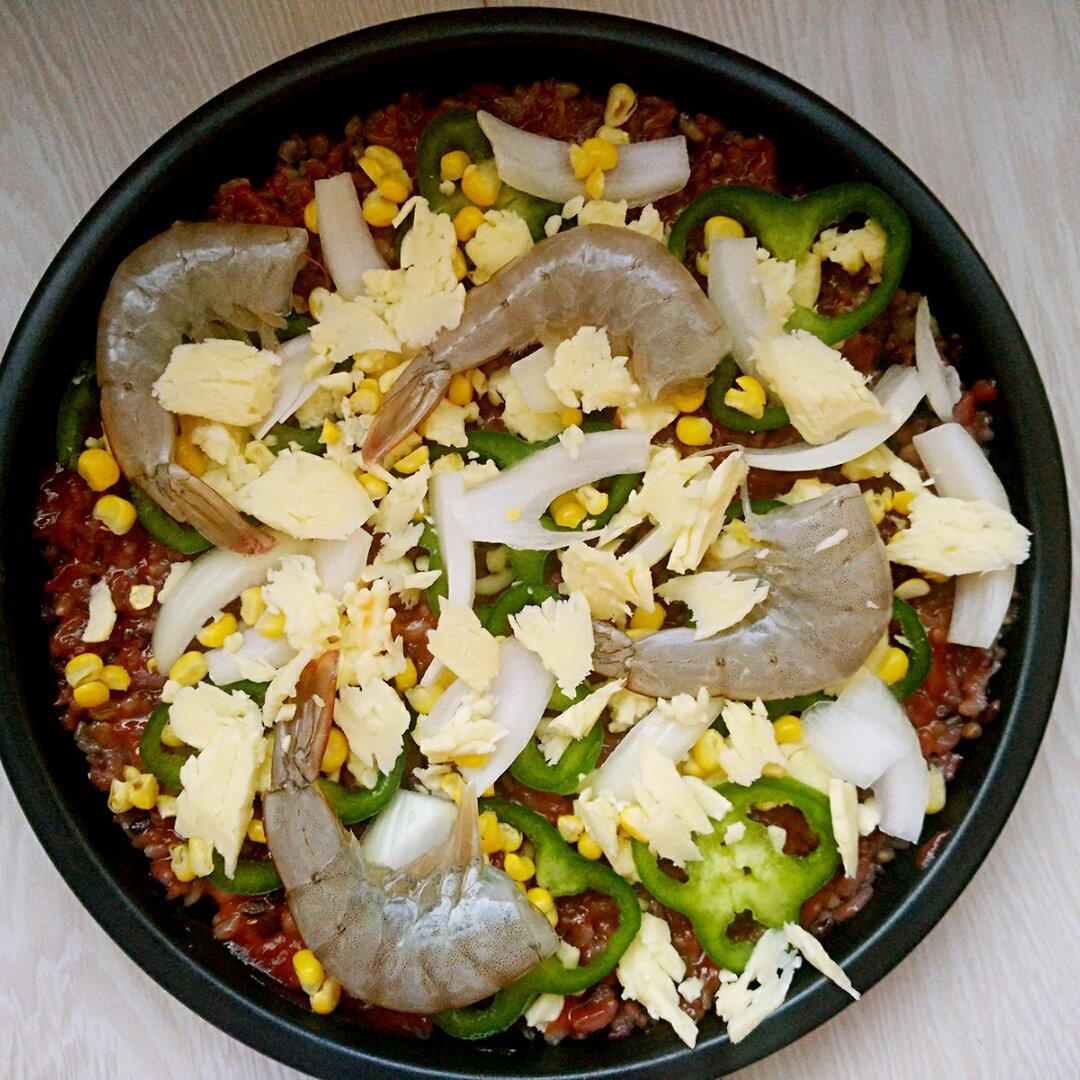米飯披薩