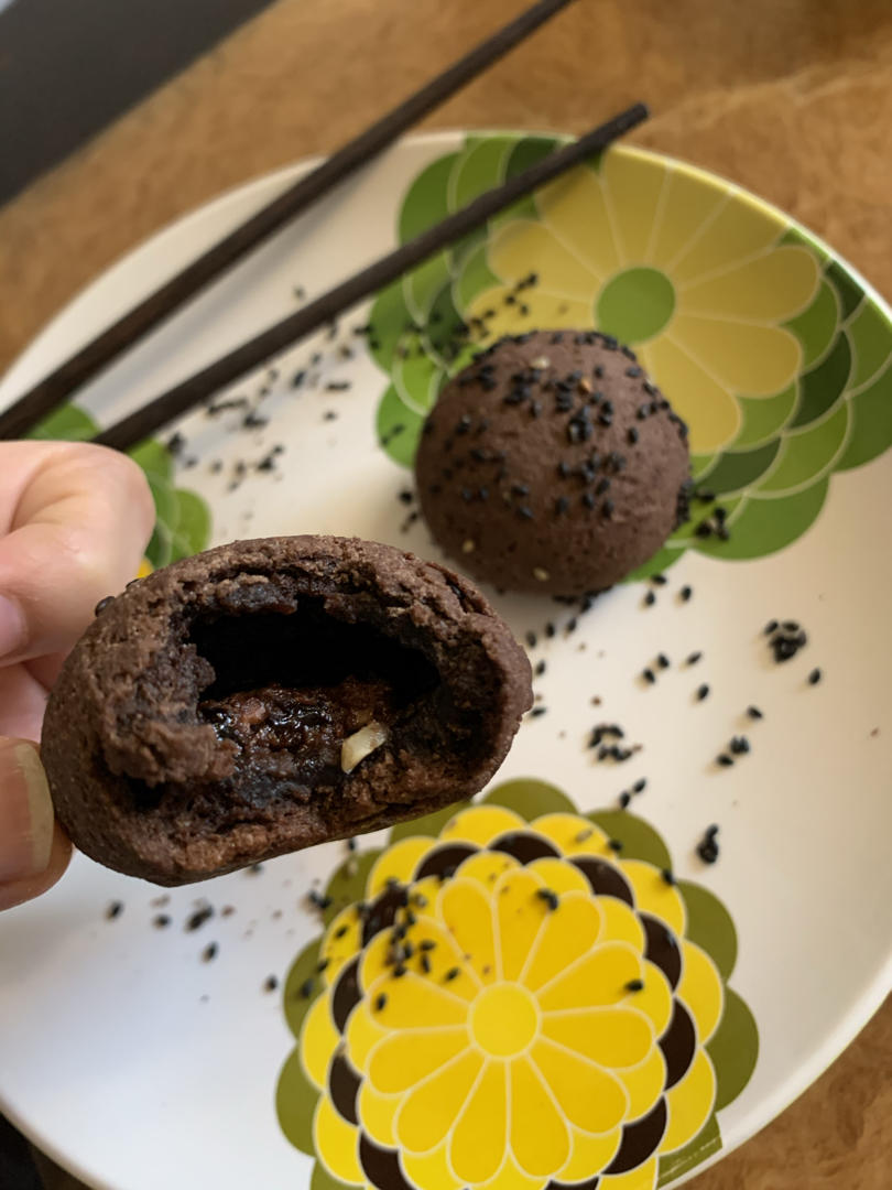 巧克力麻薯包
