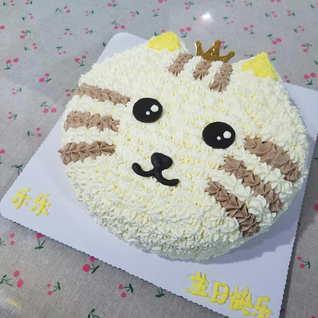 猫咪生日蛋糕