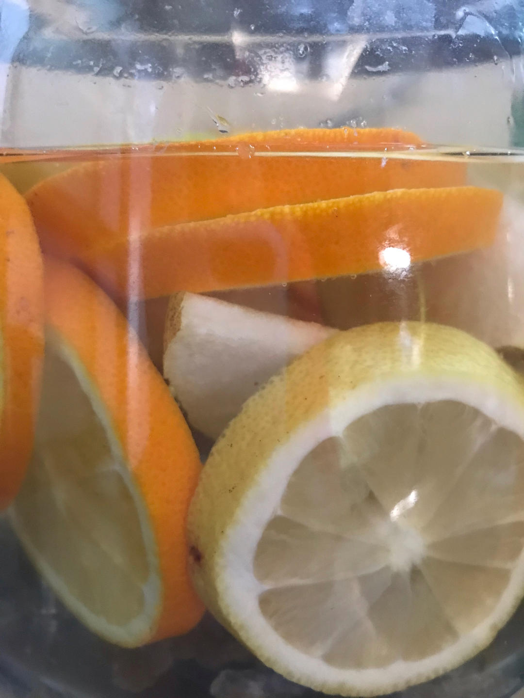 柠檬雪梨橙子茶—感冒必备