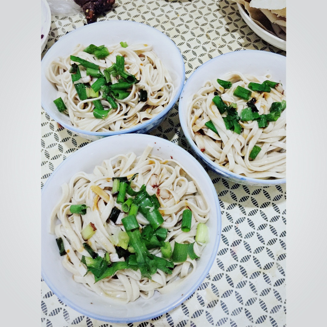 葱油拌面——5分钟早餐