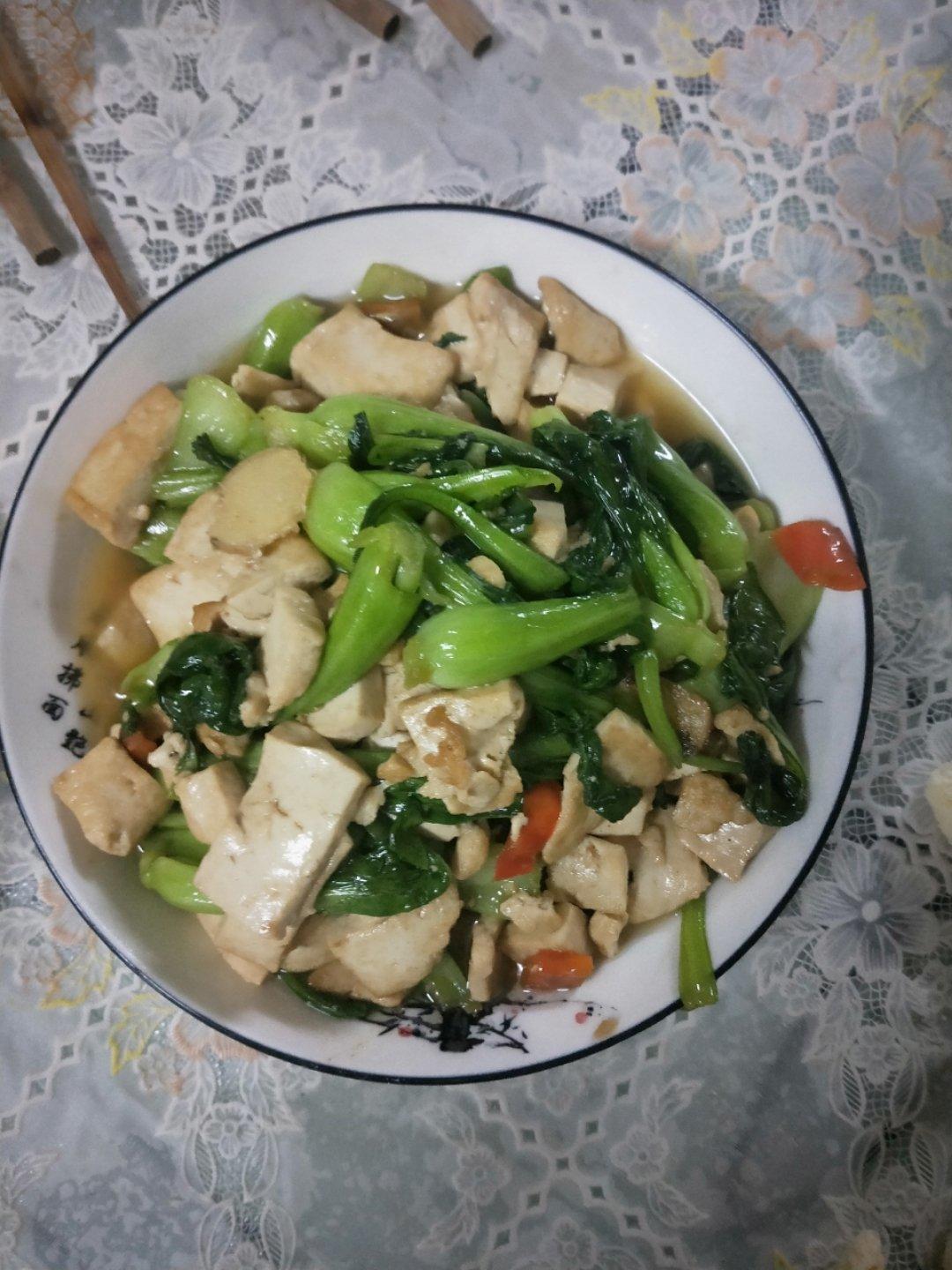 青菜豆腐