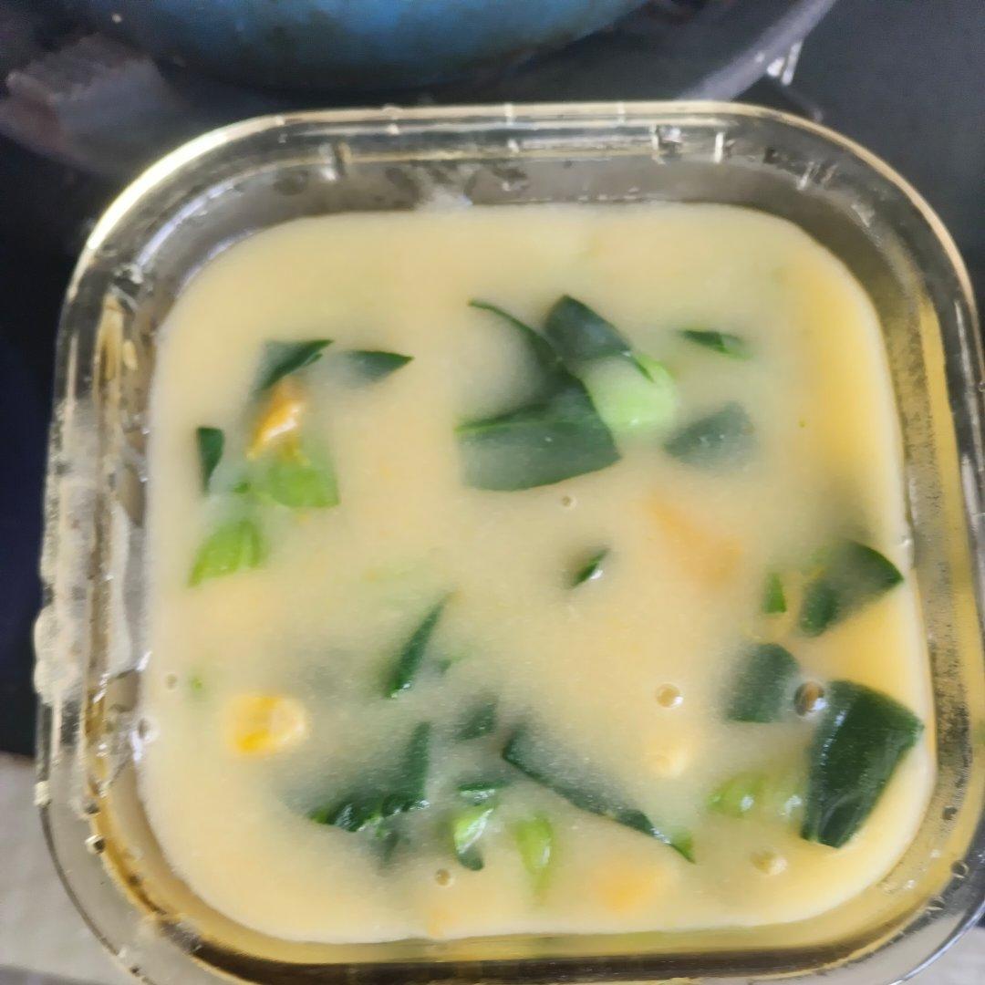 秋冬暖胃营养粥丨玉米面糊糊 · 圆满素食