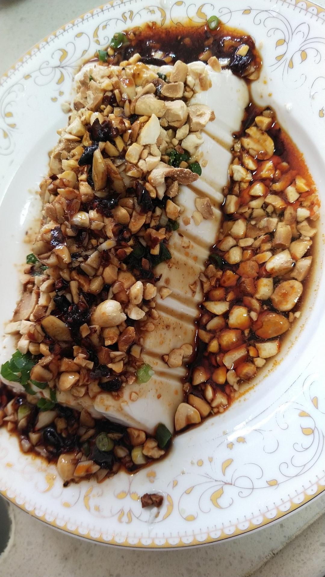 好吃的凉拌内酯豆腐