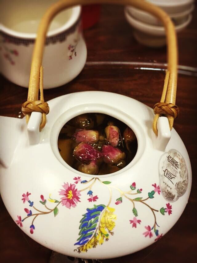 柠檬蜂蜜玫瑰茶