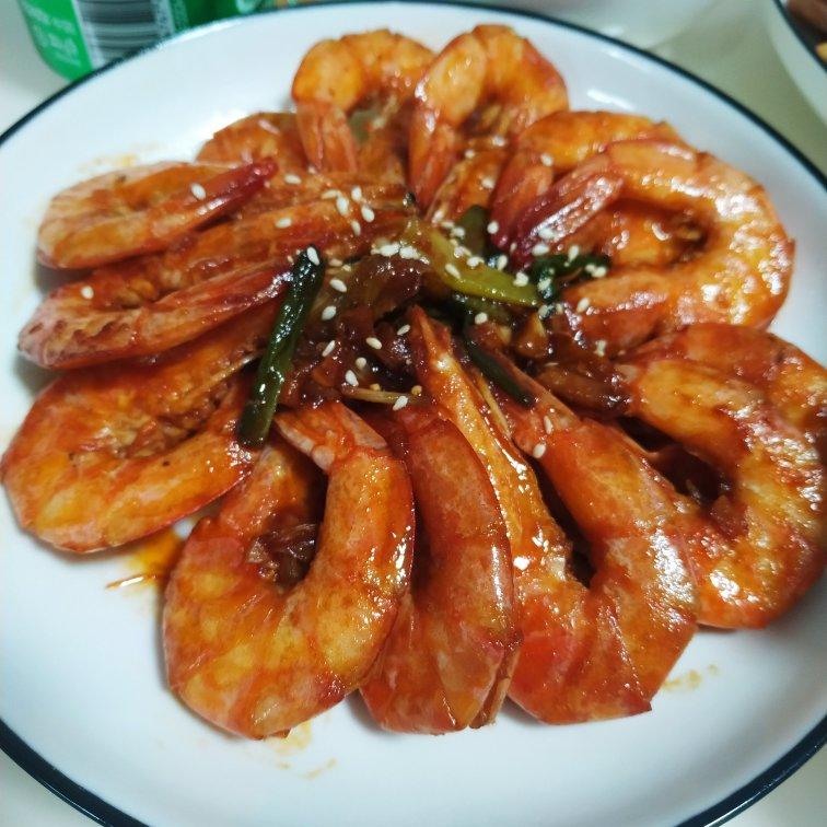 油焖大虾