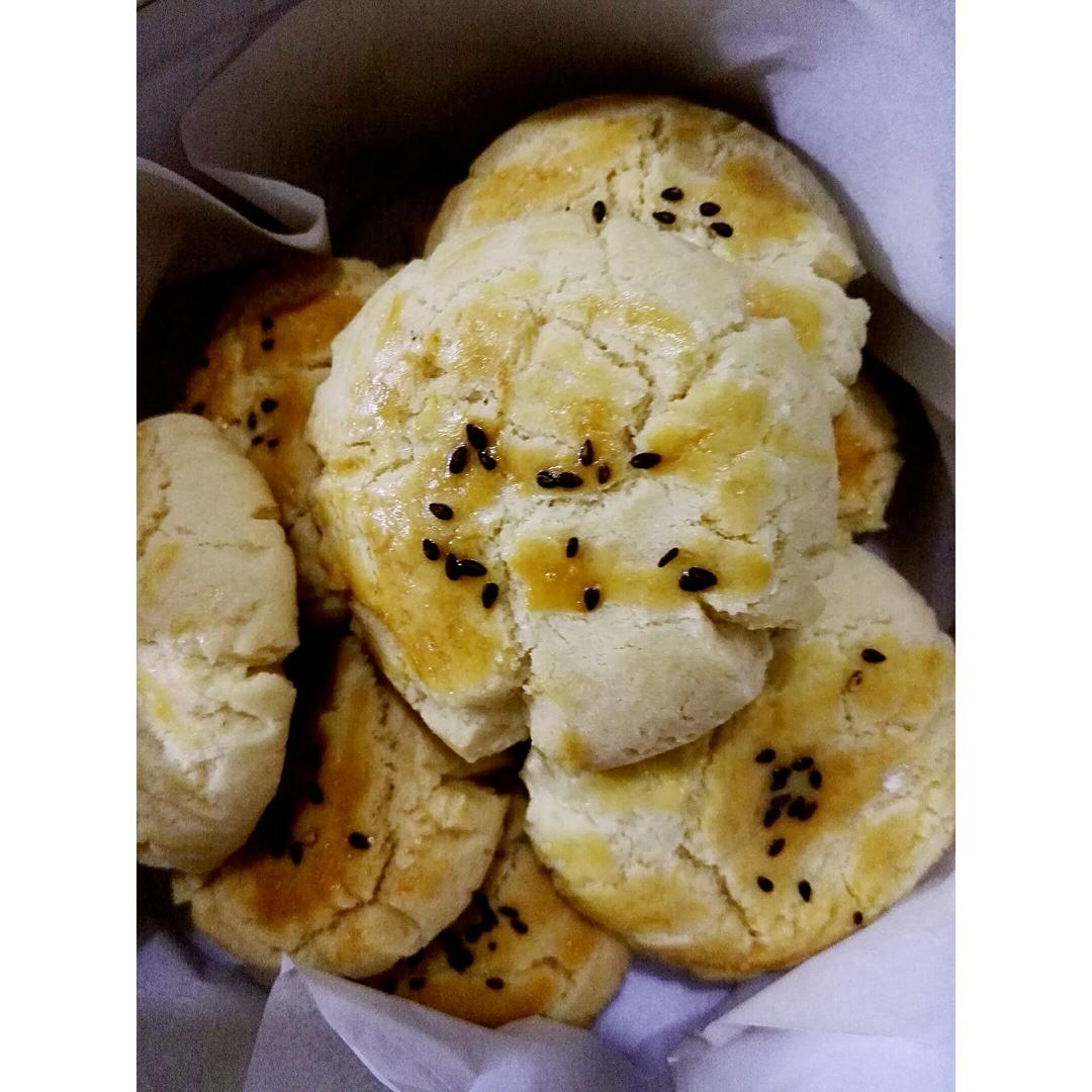 酥到不得了的桃酥的做法（不含泡打粉版）