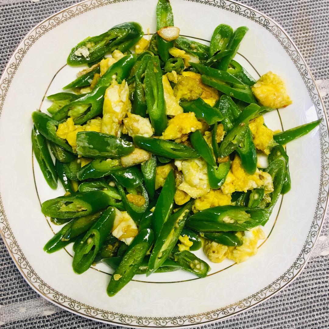 青椒炒蛋