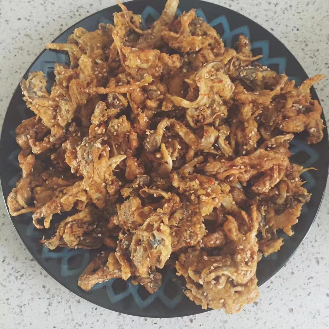 美滋娜做的芝麻蘑菇