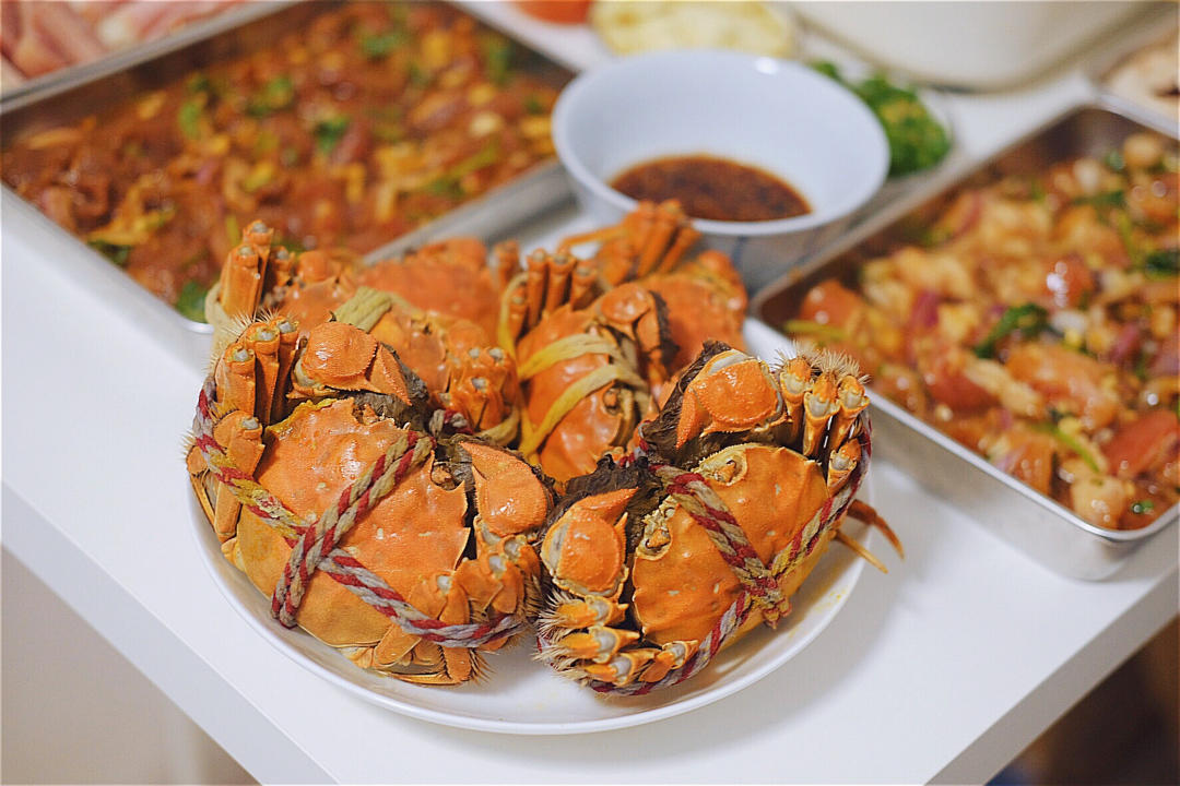 清蒸大闸蟹