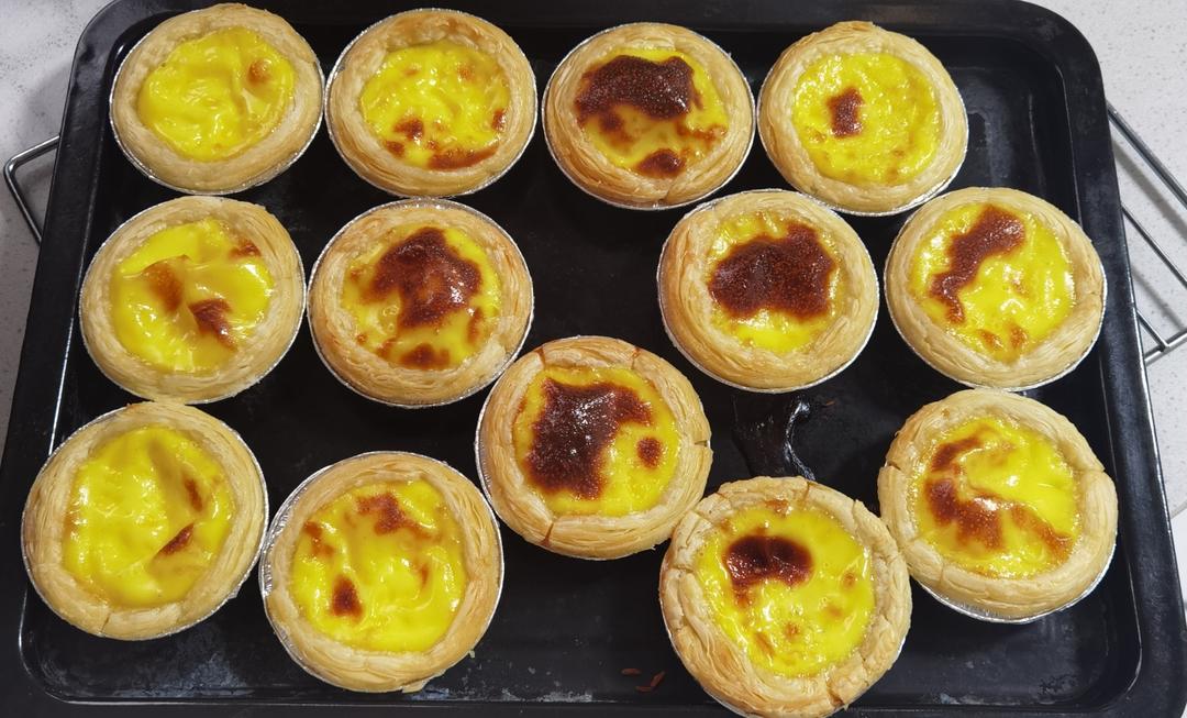 超嫩滑的葡式蛋挞(全蛋版)新手友好『秒杀KFC』