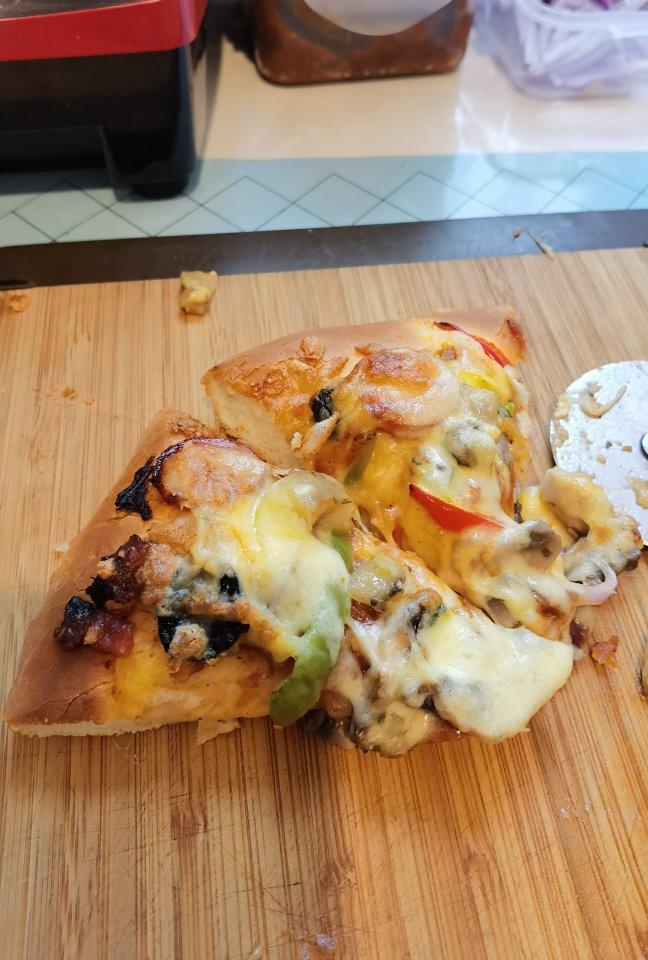 自制厚底披萨面饼
