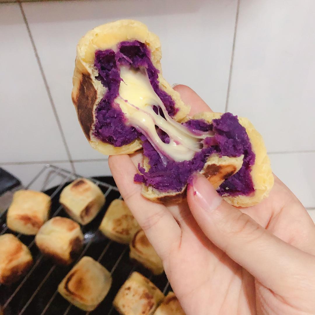 【爆浆紫薯仙豆糕】