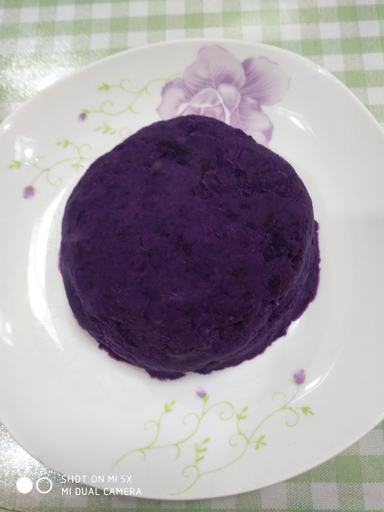 简单快手的酸奶紫薯泥（超有料版）的做法 步骤2