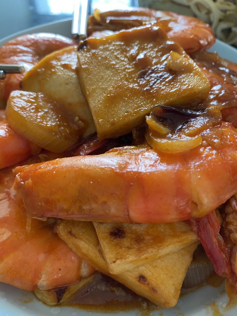 干烧大虾（黑虎虾）