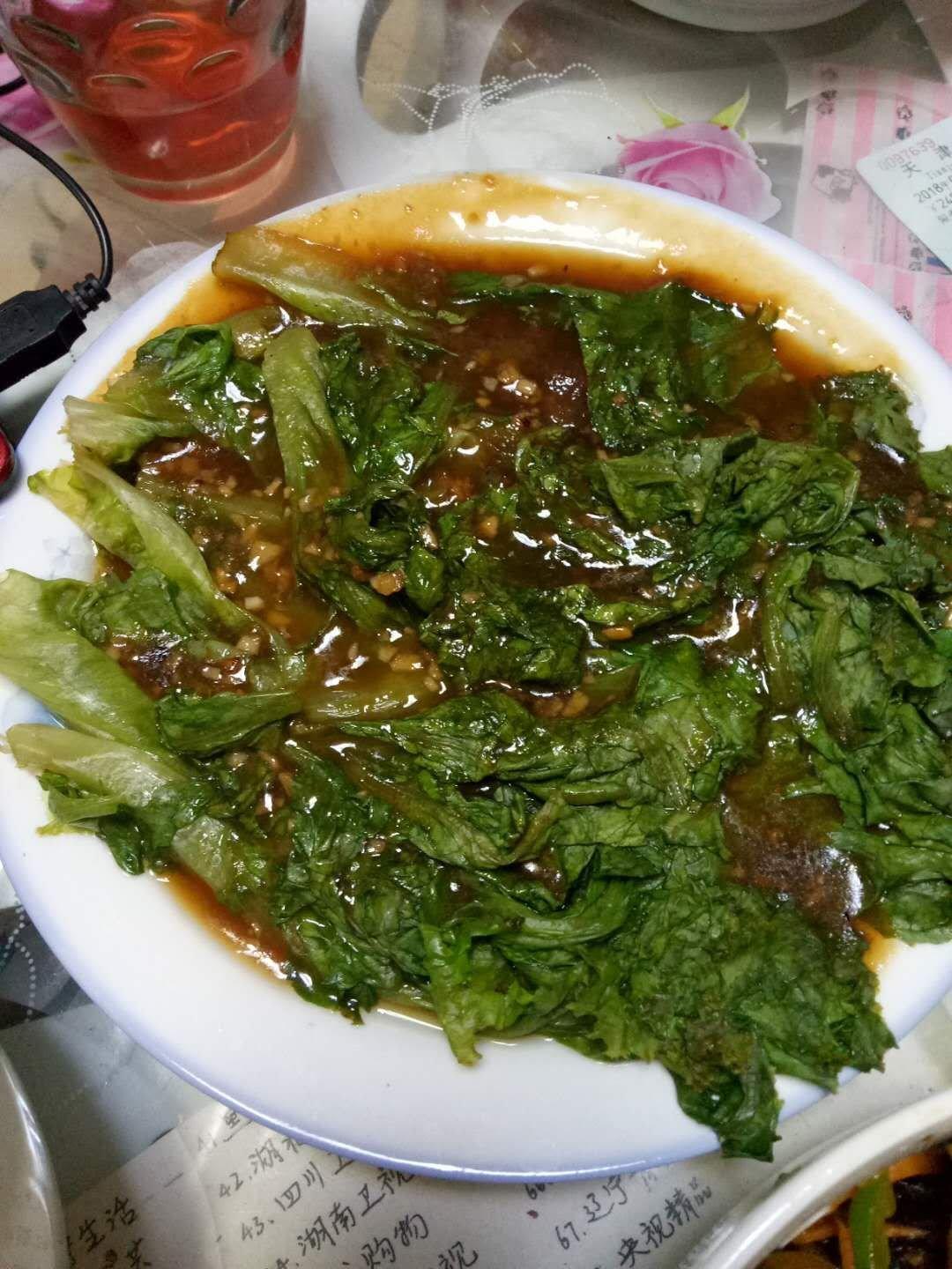 家常菜 蚝油生菜