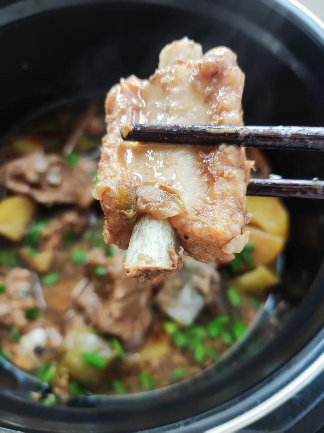 不加一滴油和水的低脂焗排骨