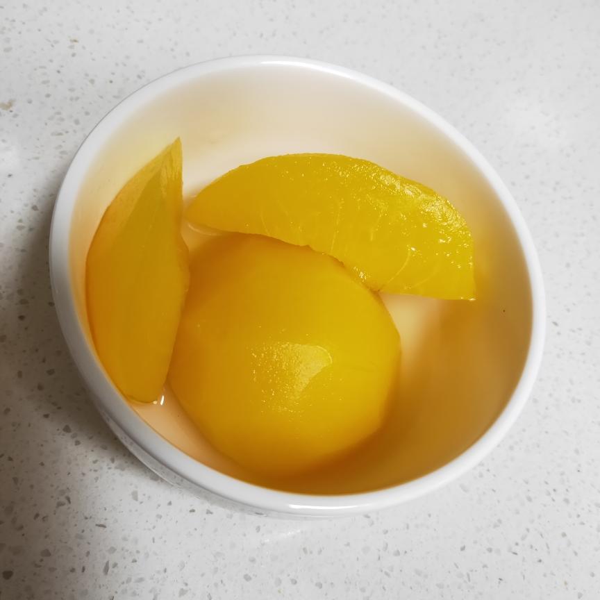 自制黄桃罐头的做法