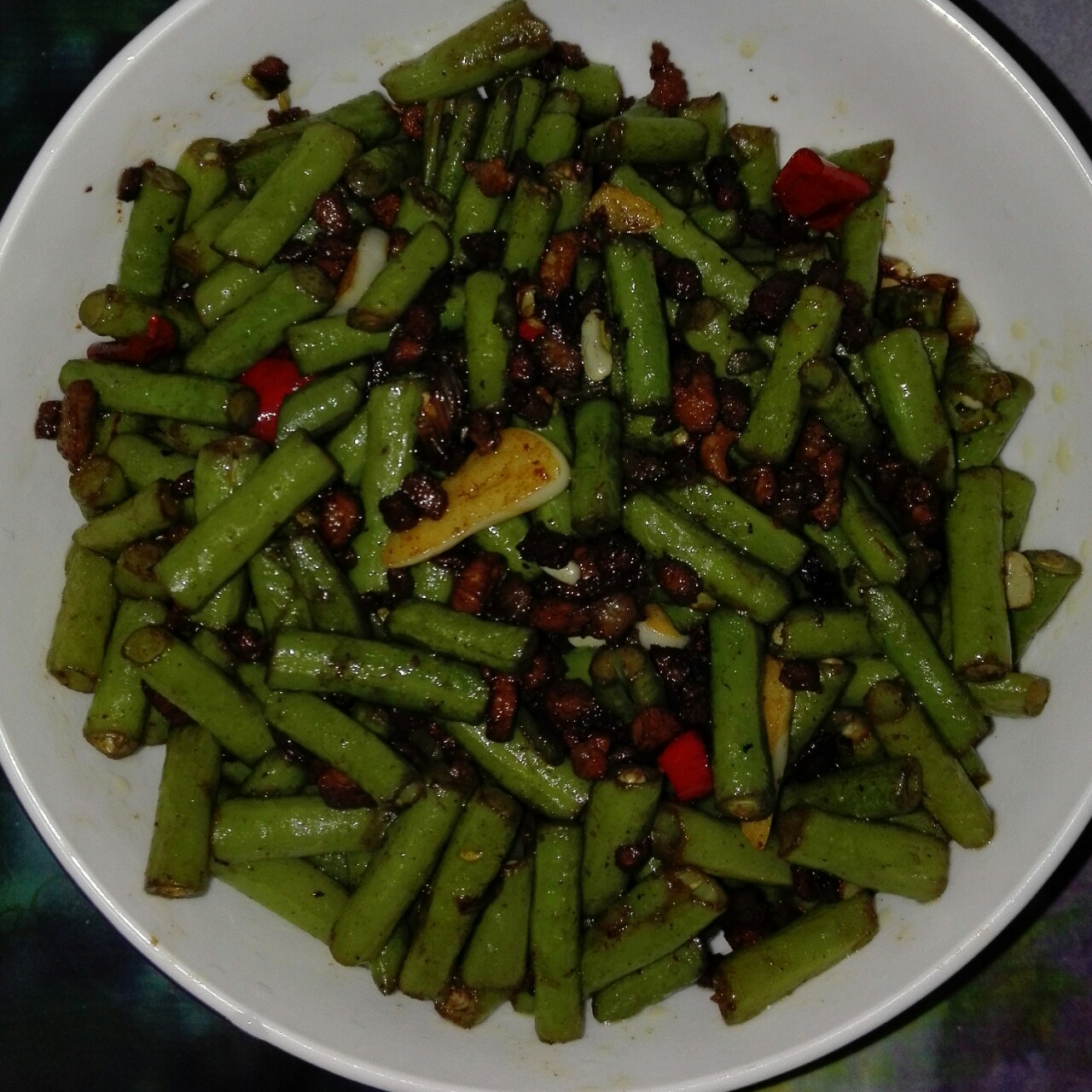 肉末豇豆