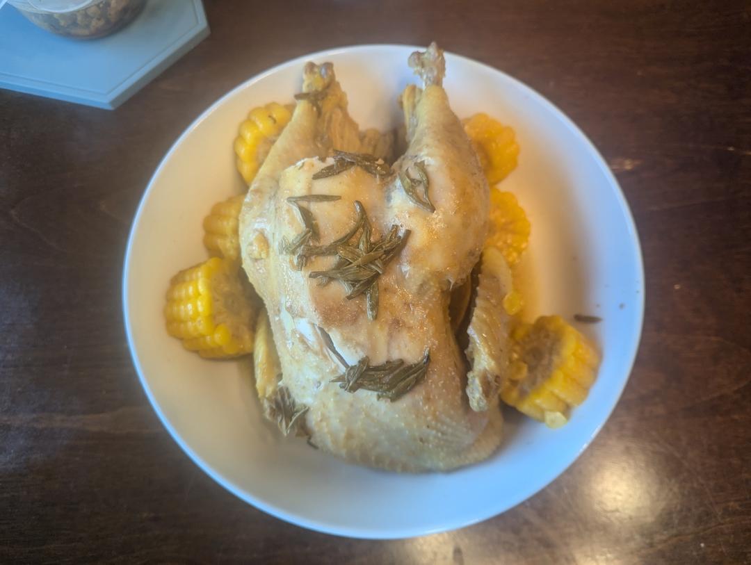 电饭锅龙井茶香鸡腿