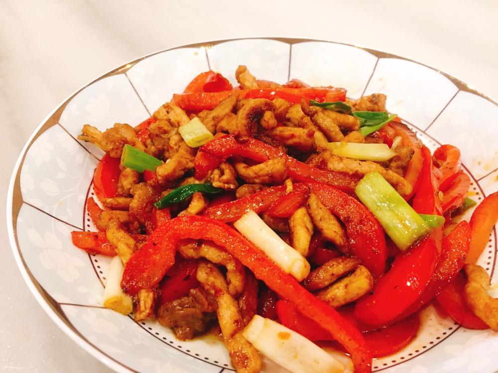 红椒肉丝