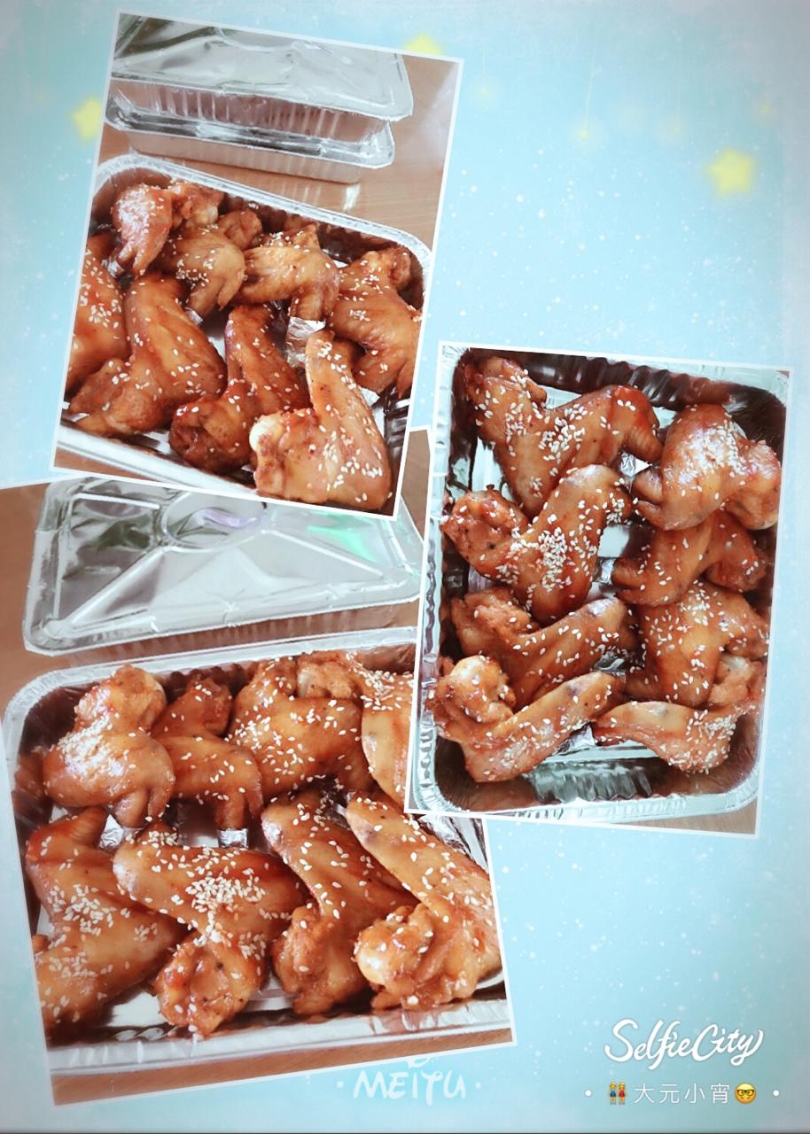 烤鸡翅（自制腌料）