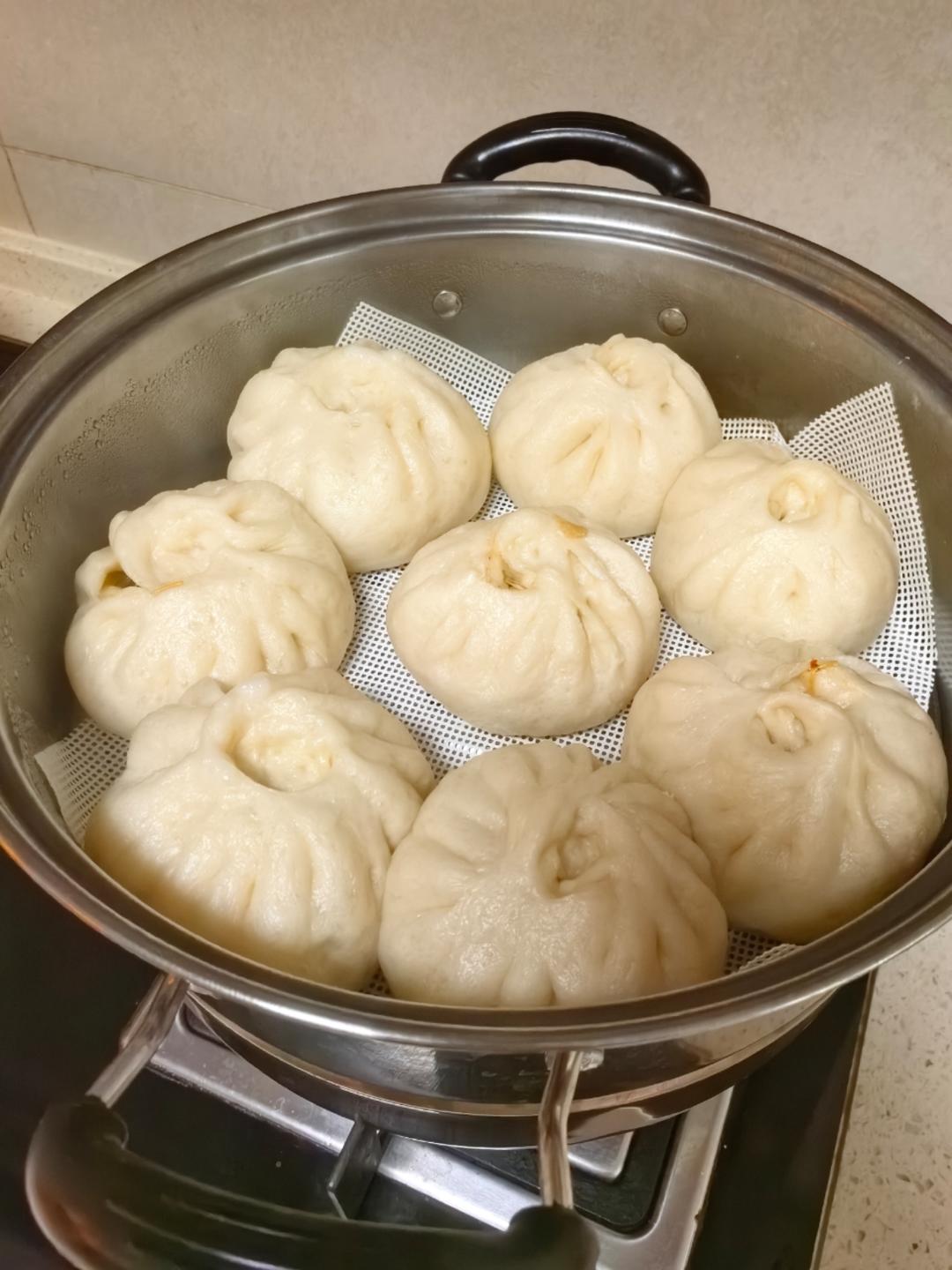 香葱猪肉包