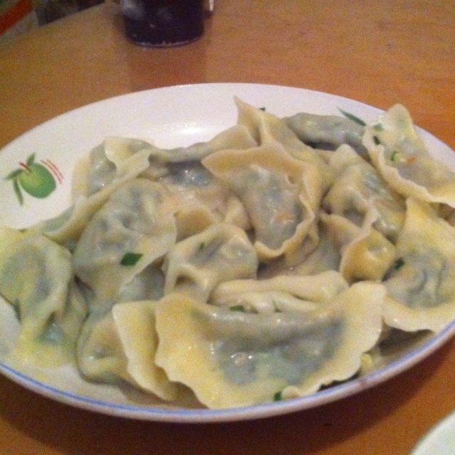 韭菜鸡蛋虾仁三鲜饺子