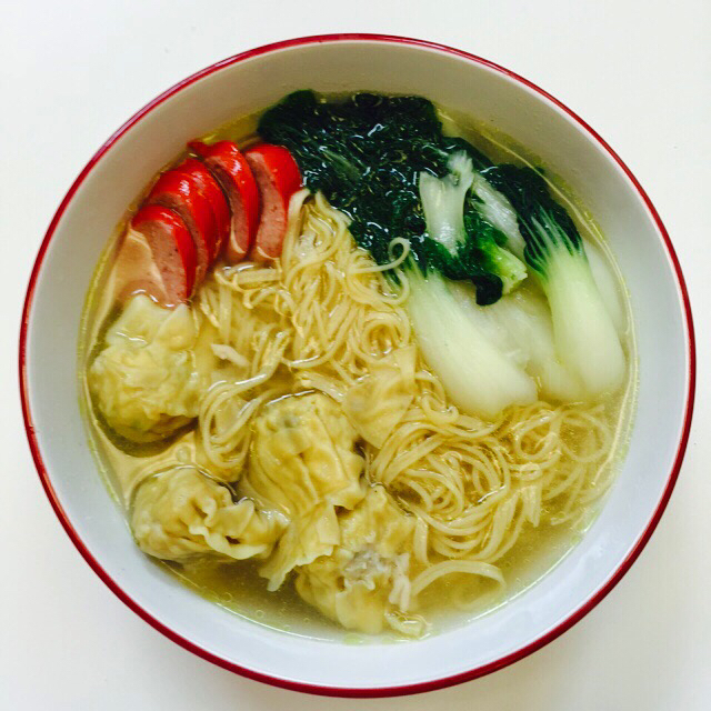 鲜虾云吞面