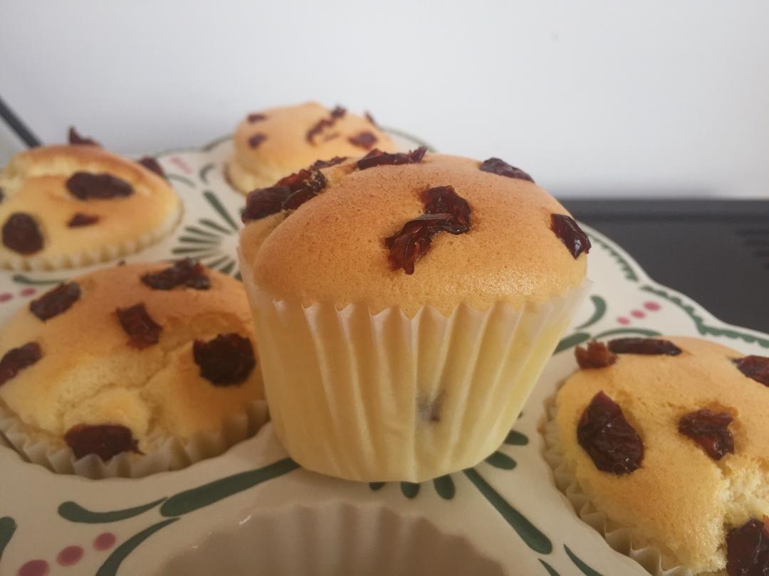 蓝莓戚风小蛋糕