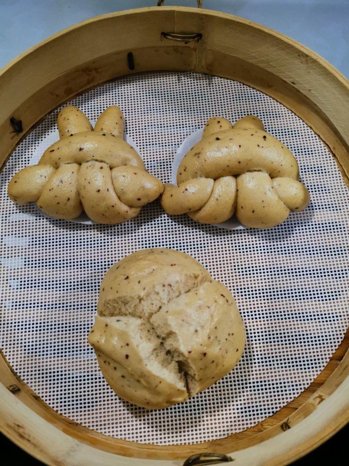 红糖红枣开花馒头（一次性发酵）