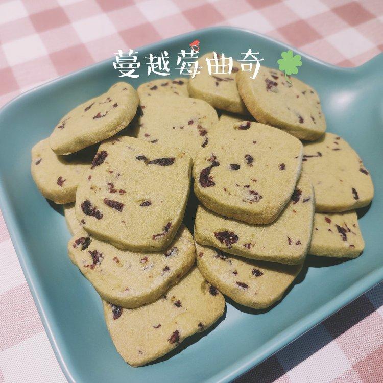 多种口味的切片曲奇（蔓越莓，抹茶杏仁，可可花生）