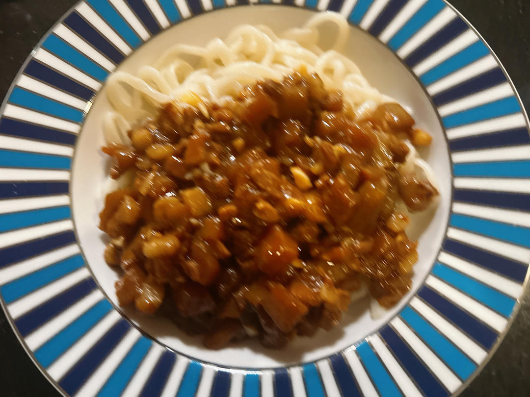 老北京茄丁面 茄子卤面