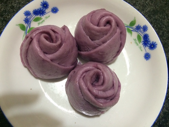 玫瑰花馒头
