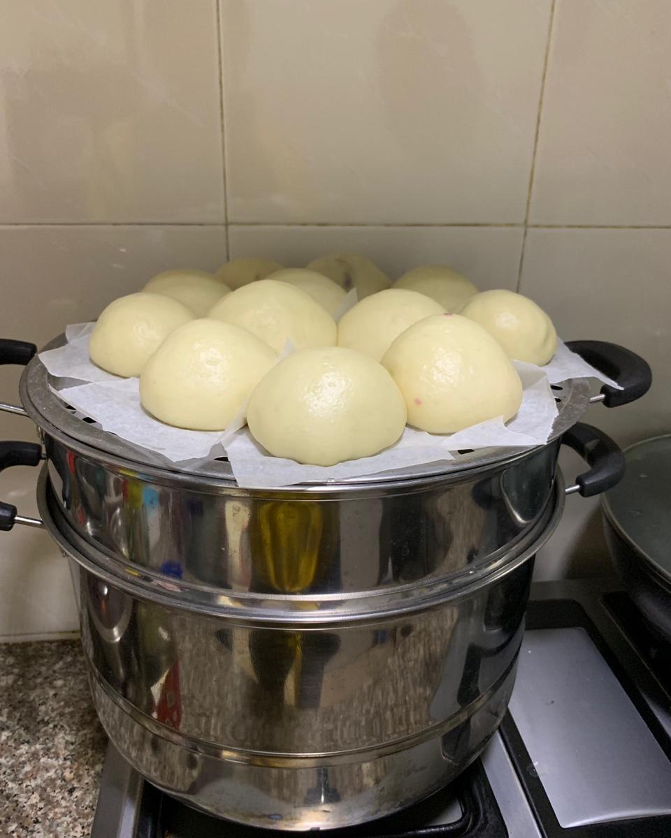 超快手紫薯馅（包子）